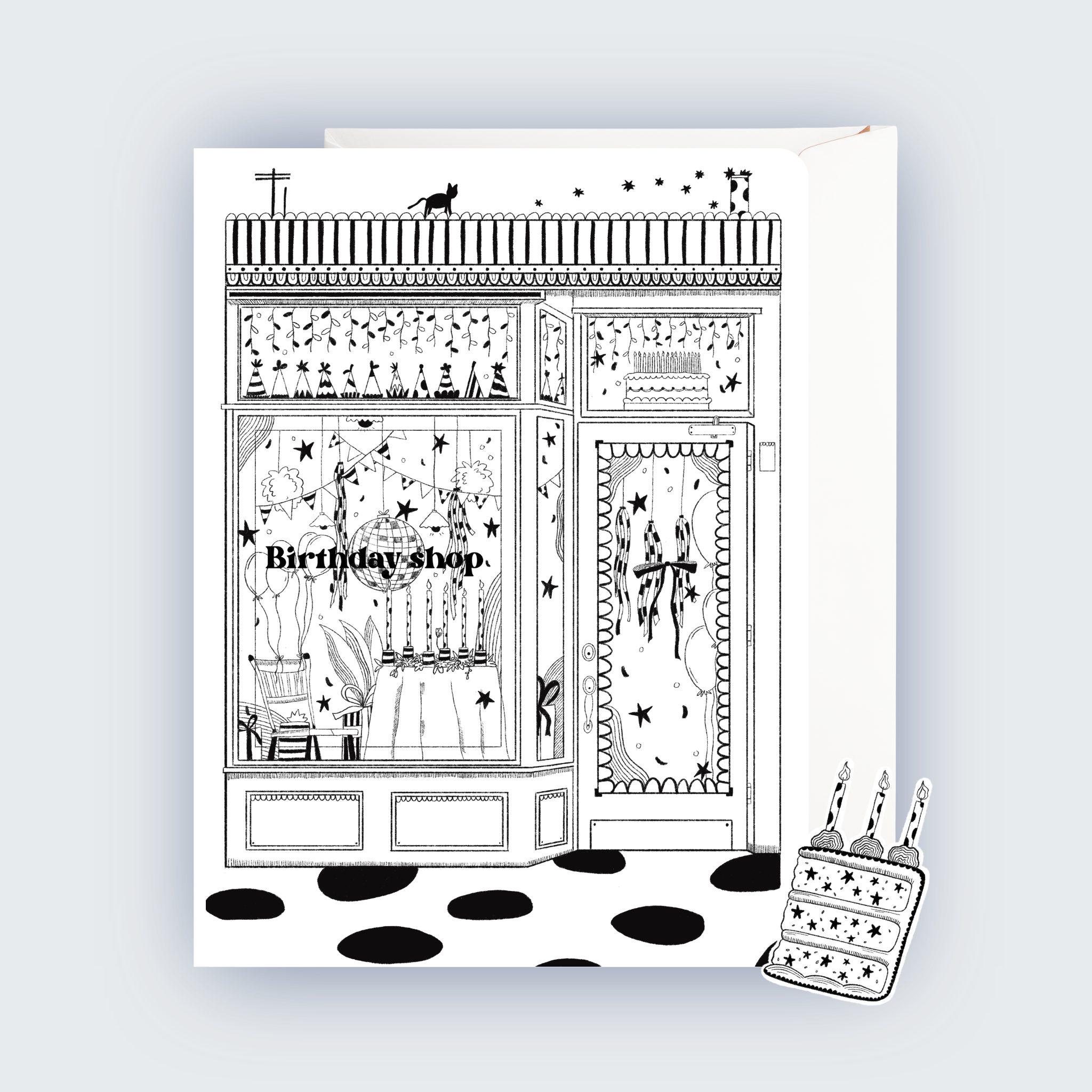CARTE D'ANNIVERSAIRE ★ BIRTHDAY SHOP